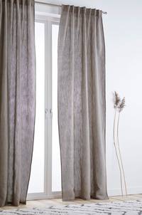 ELISA multifunktionsgardin 2-pack Khakibrun