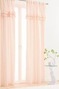 BILLY multifunktionsgardin 2-pack - ekologisk Rosa