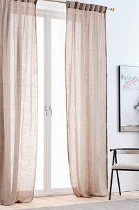 ELLEN linnegardin 2-pack Khakigrå