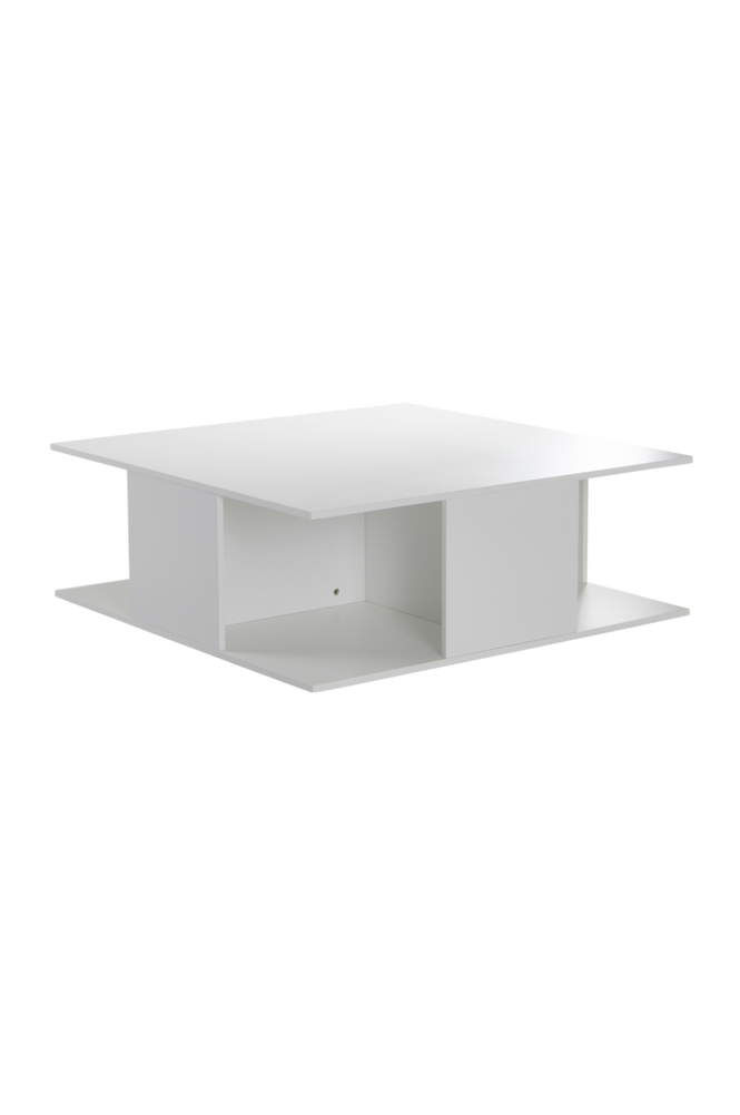 CAYDEN soffbord 100x100 cm Vit
