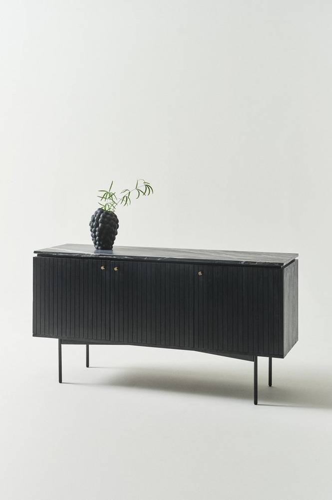 GRENELLE sideboard 45x150 cm Svart