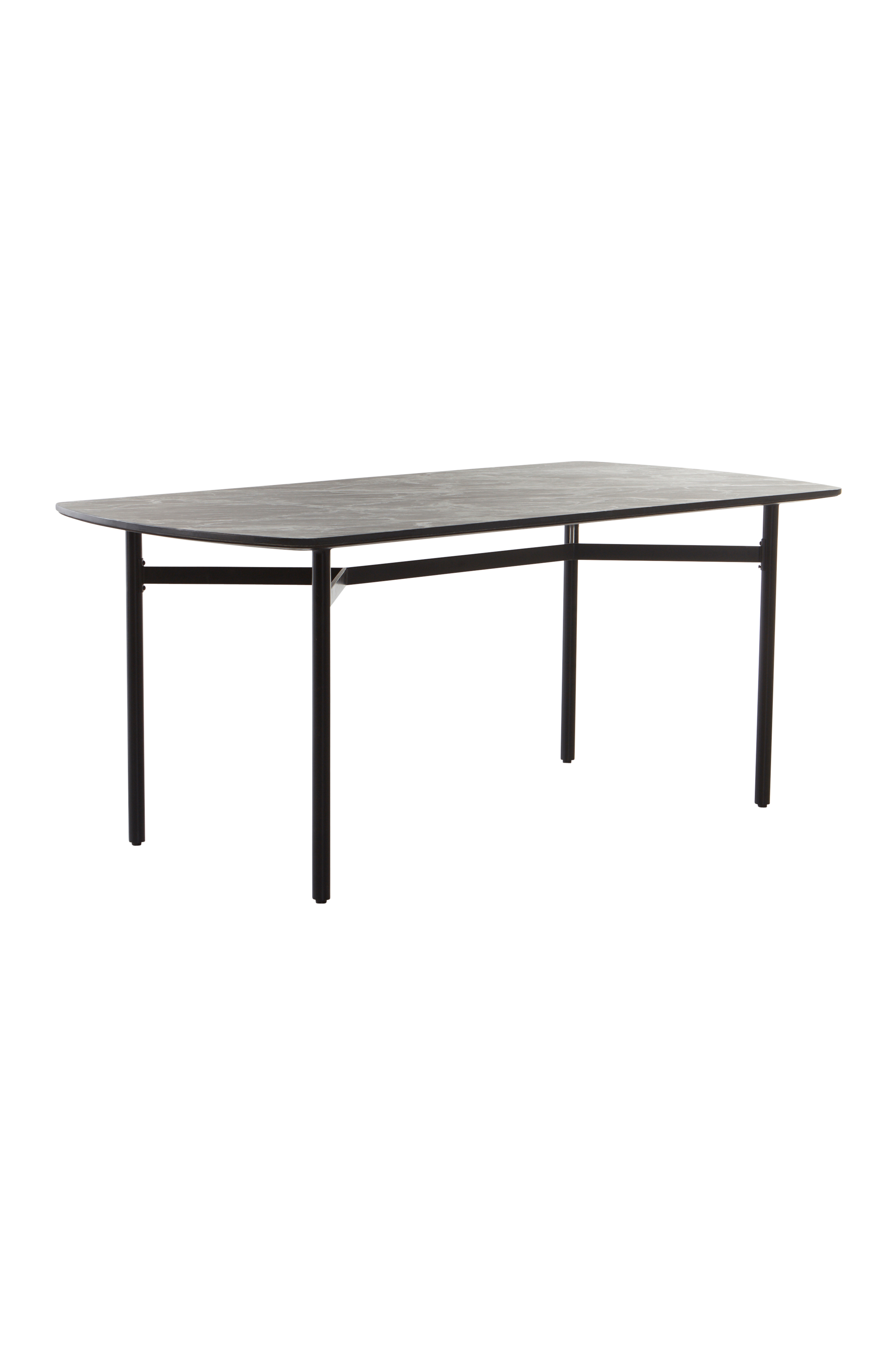 Piraat beweeglijkheid intern BARETTA eettafel 90x180 cm - Zwart - Meubels | Jotex