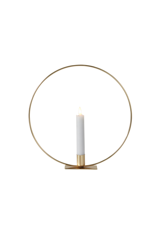 CANDLE RING borddekor med LED-lys