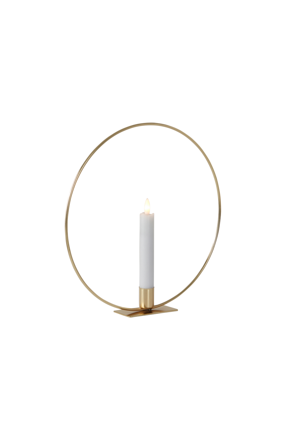 Star Trading CANDLE RING bordsdekoration med LED-ljus, mässing från Star Trading, bild 2