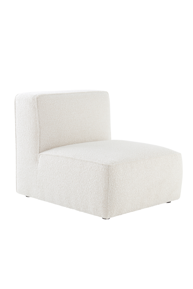 MIRA BOUCLÉ soffmodul - mittdel Naturvit