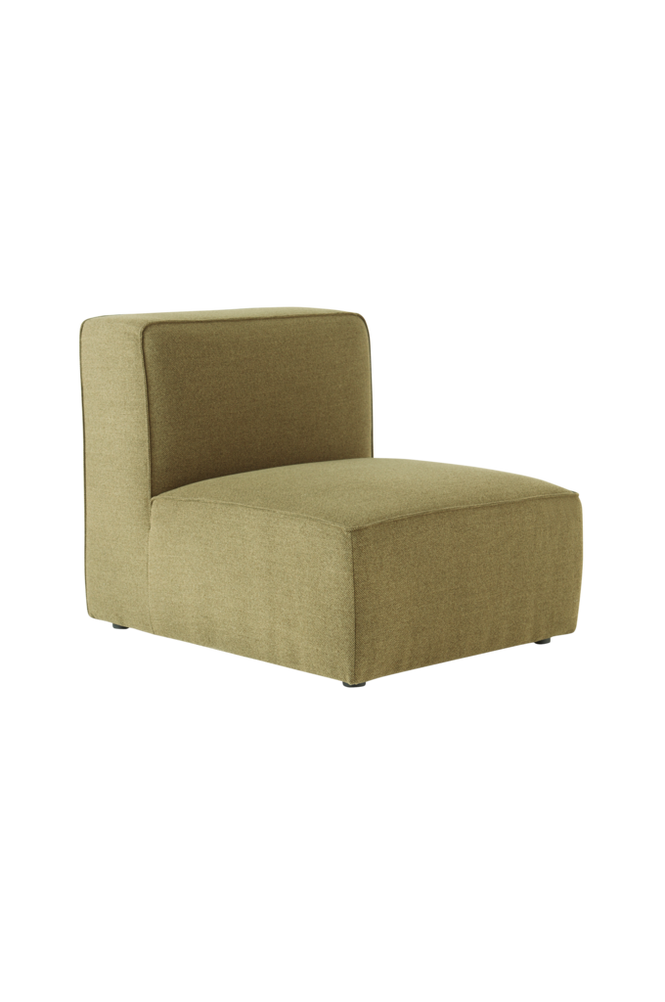 MIRA TEXTURE soffmodul - mittdel Mossgrön