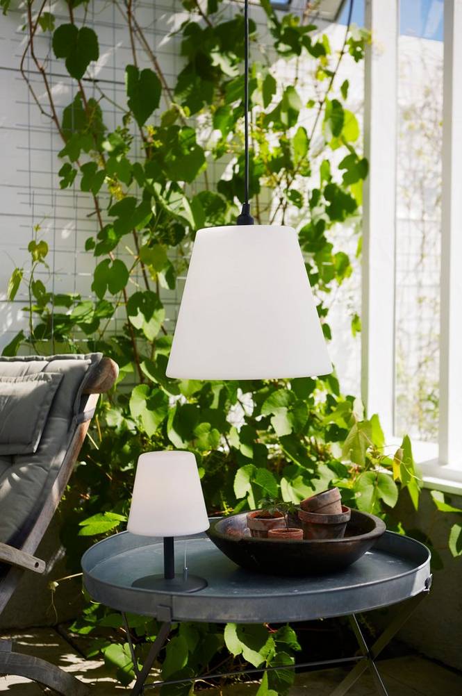 LAMPSKÄRM GARDENLIGHT KRETA Vit