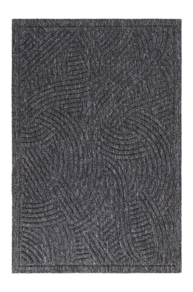 MELLBY dörrmatta 60x90 cm Mörkgrå