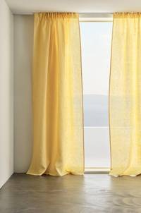 HEDDIE linnegardin 2-pack Gul