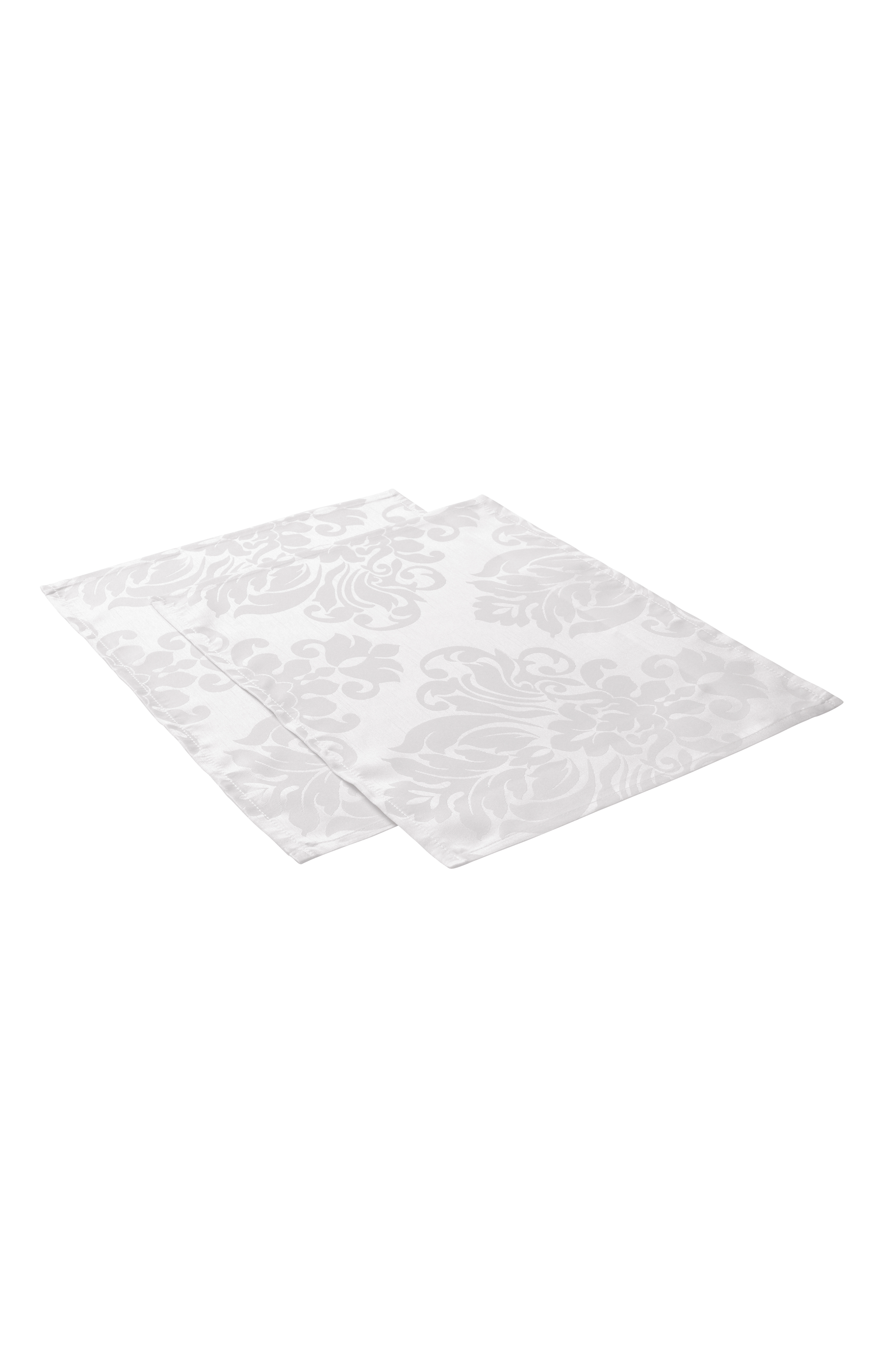 CLOTHILDE set van 2 placemats Wit Keuken & tafellinnen Jotex