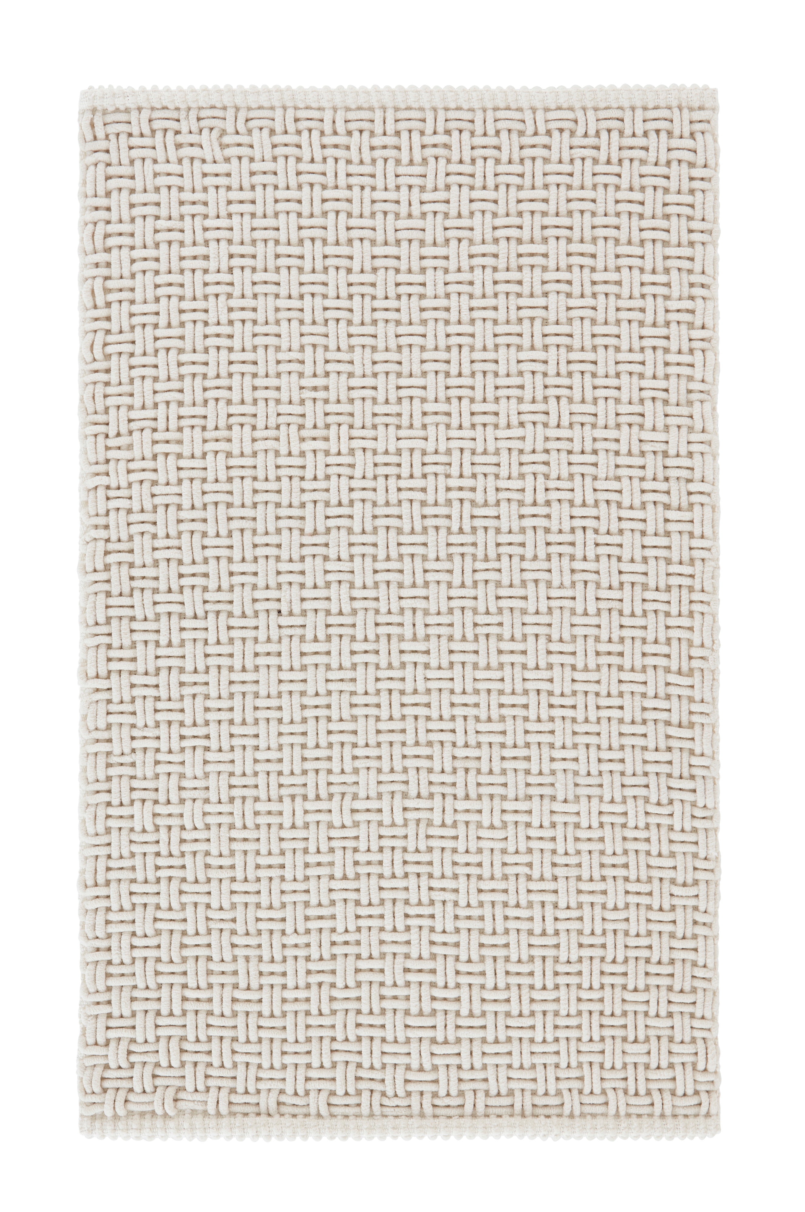 bloed timmerman skelet PANAMA badmat 80x120 cm - Wit - Badtextiel | Jotex