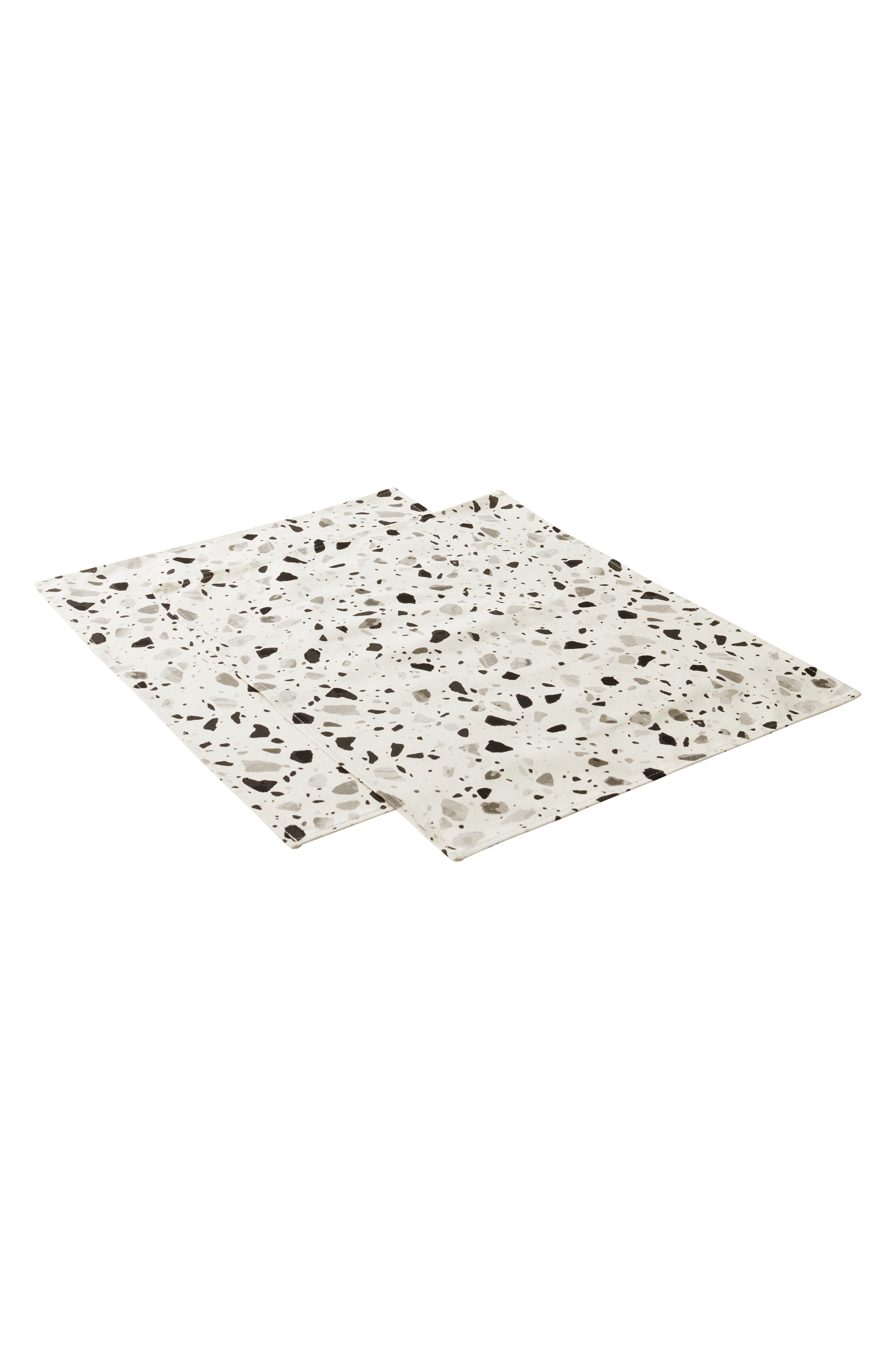 THILDA set van 2 placemats Wit Keuken & tafellinnen Jotex