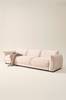 MOLTON sofa 3-seter Naturhvit