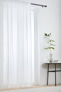 CAISA multifunktionsgardin 1 längd - extra bred Naturvit