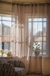 CAISA multifunktionsgardin 1 längd - extra bred Beige