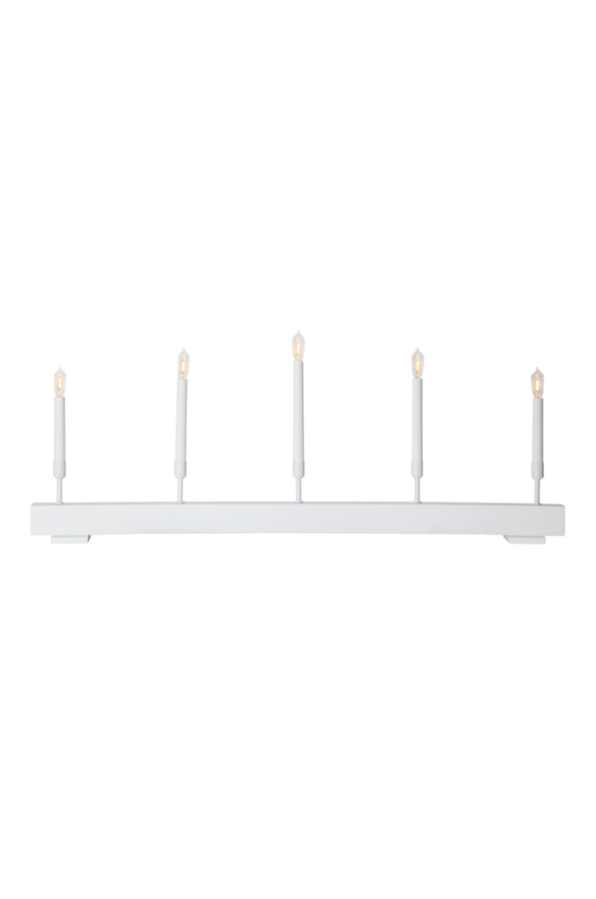 STORM elljusstake LED - låg Vit