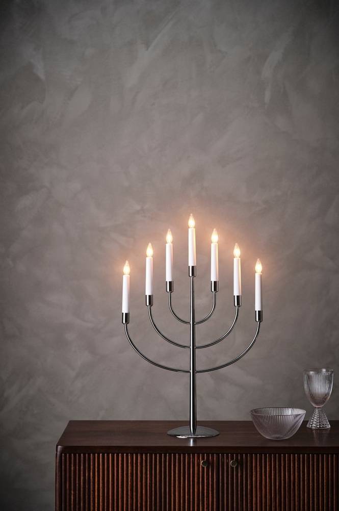 TITUS elljusstake LED Krom