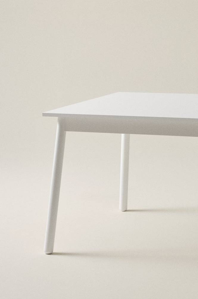 KINNA matbord 90x140 cm Vit