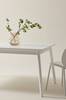 KINNA spisebord 90x180 cm White mdf / metall