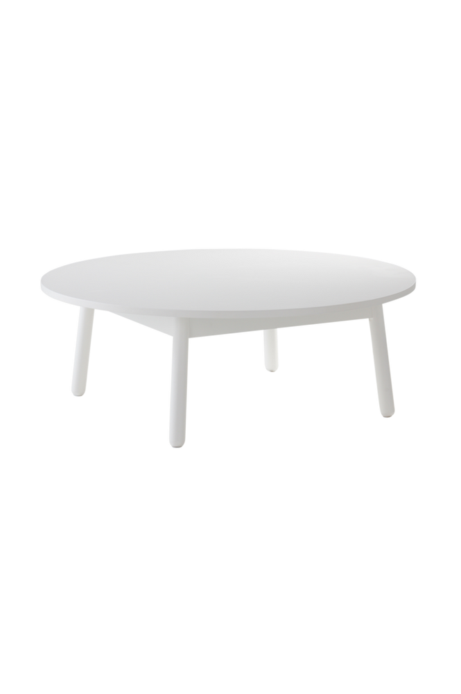 KINNA soffbord ø 100 cm Vit