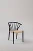 SAREK tuoli Black mdf/ metal