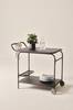 MENTON tarjoiluvaunu Black mdf/ metal