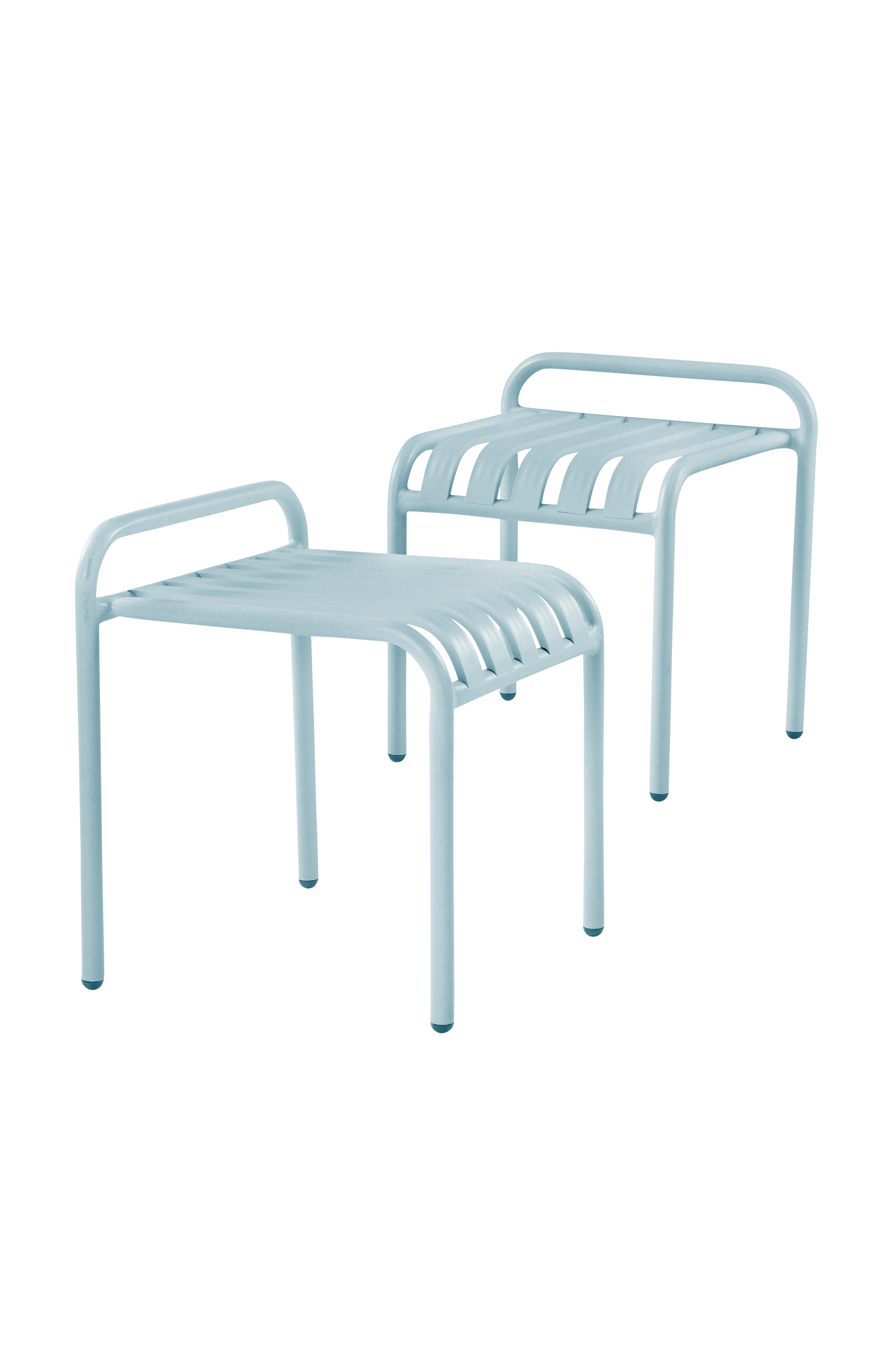 NERJA skammel 2pak Blå Havemøbler Jotex