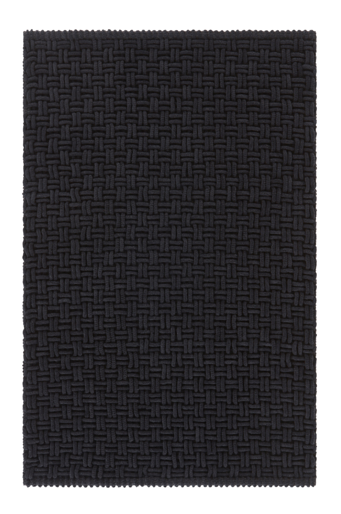 PANAMA badrumsmatta 80x150 cm Svart
