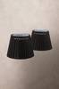 SOLO lampeskjerm 2-pk - liten Black mdf / metall