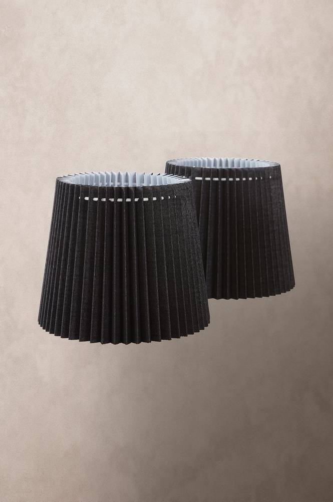SOLO lampskärm 2-pack - stor Svart