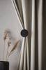 NOLIE gardinholdere 2-pk Black mdf / metall
