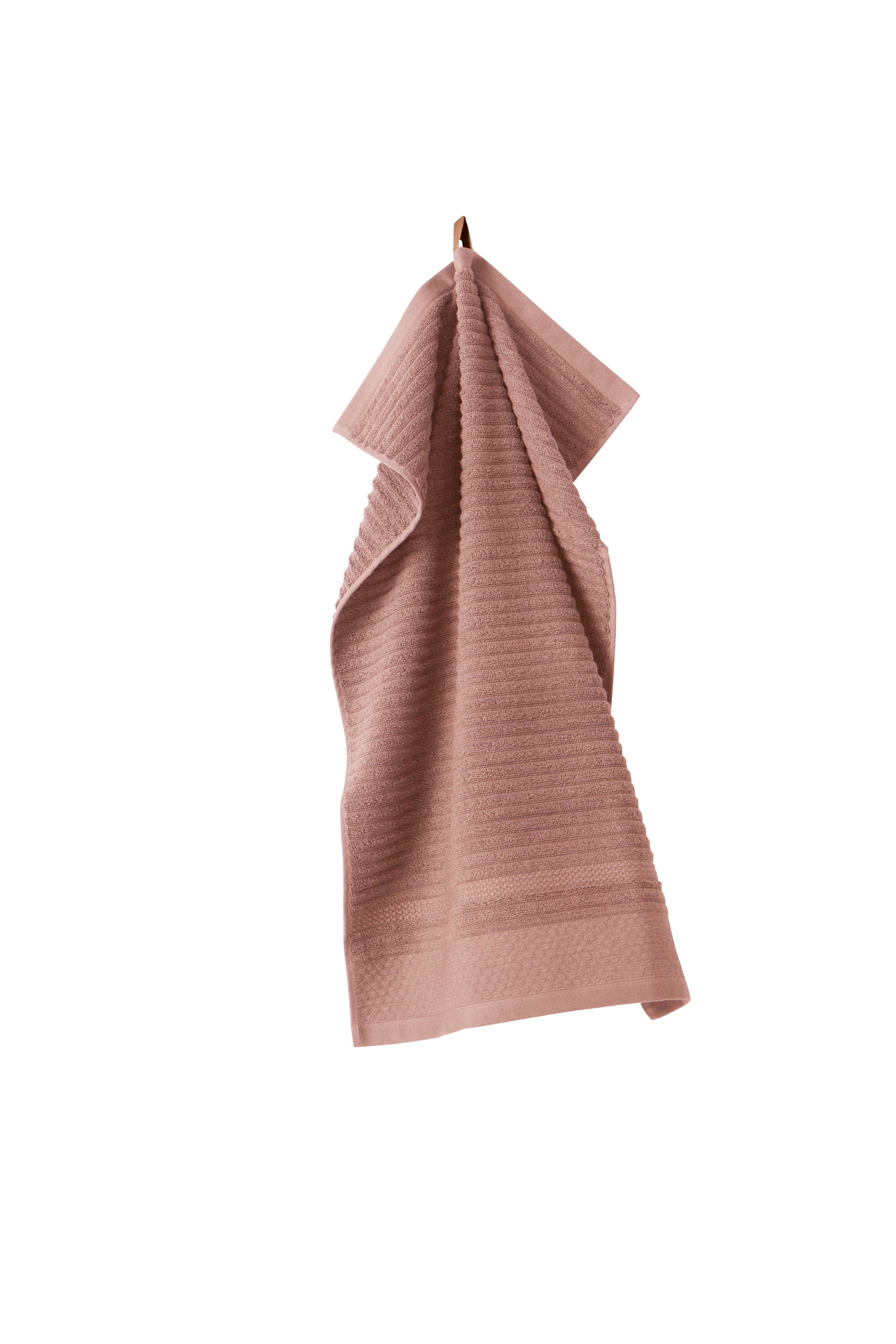 Nuchter schermutseling stropdas BETTIE handdoek - biologisch - Roze - Badtextiel | Jotex