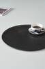 INALI brett Ø 50 cm Black mdf / metall