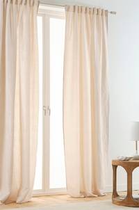 NORA multifunktionsgardin 2-pack Linnebeige