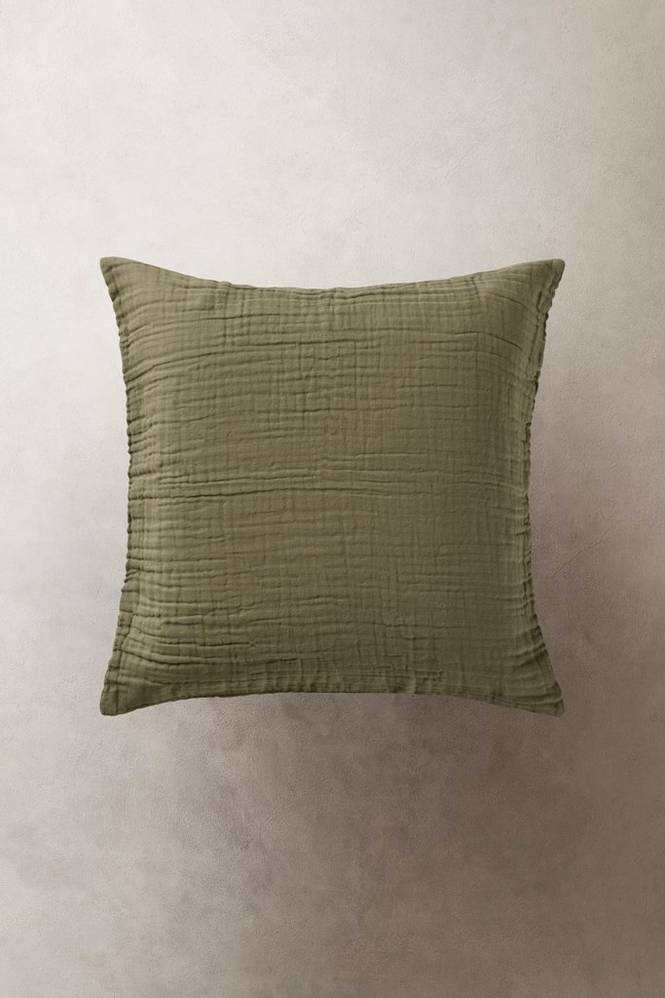 PISA kuddfodral 60x60cm Grågrön