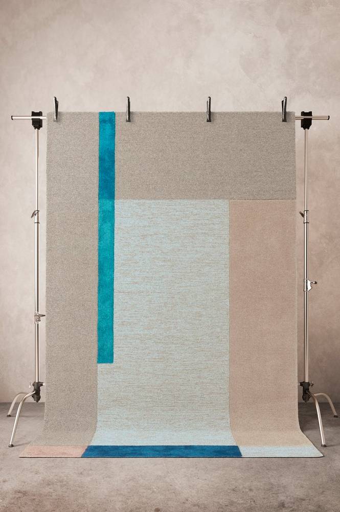 OZON ull- och viskosmatta 200x300 cm