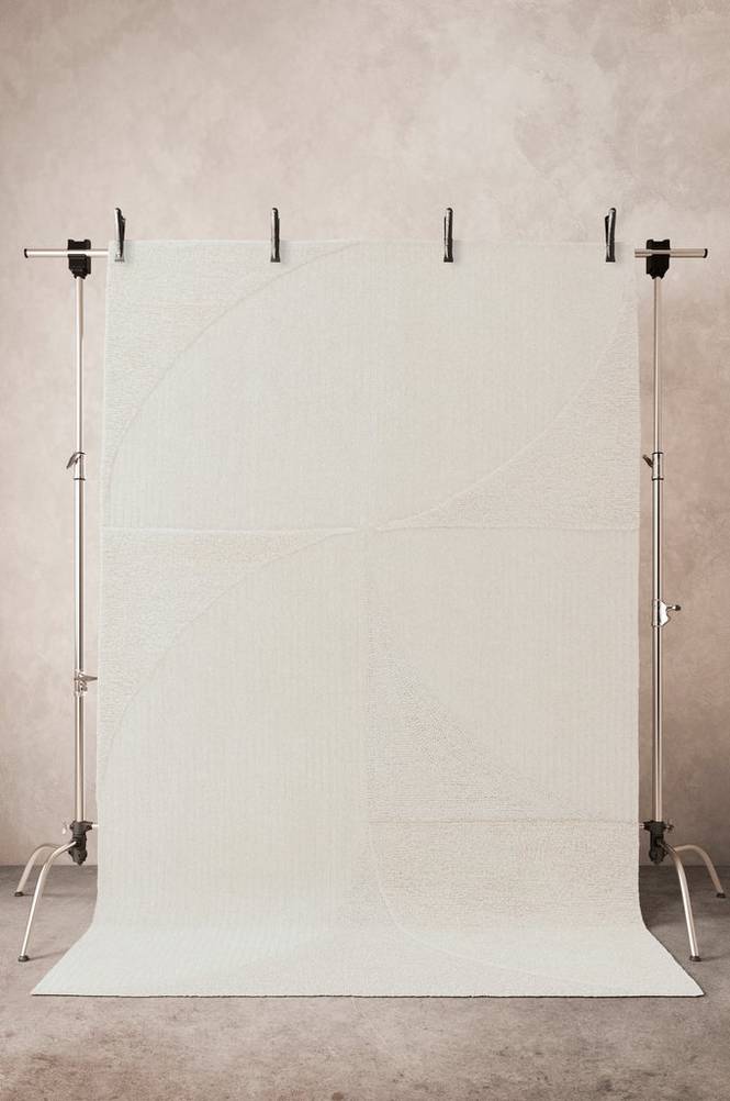 DANA ullmatta 200x300 cm Naturvit