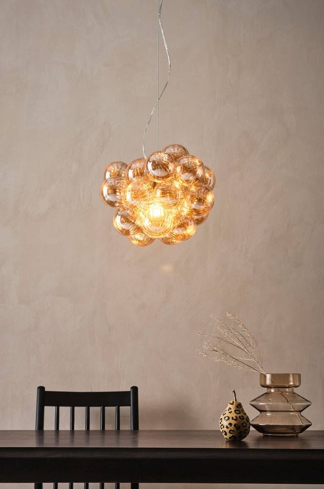 CRISP taklampa Amber