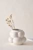 ASTI vase/potte - høyde 25 cm Naturhvit