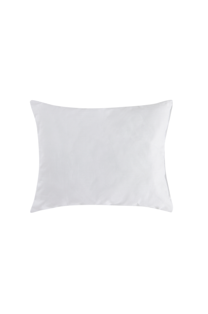 CELINE BABY barnkudde vagn/vagga 35x28 cm – ekologisk/återvunnen Vit