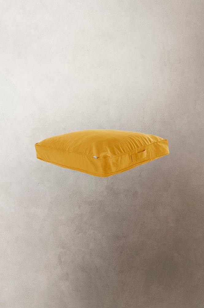 ATTILO kuddfodral 100x100 cm Gul