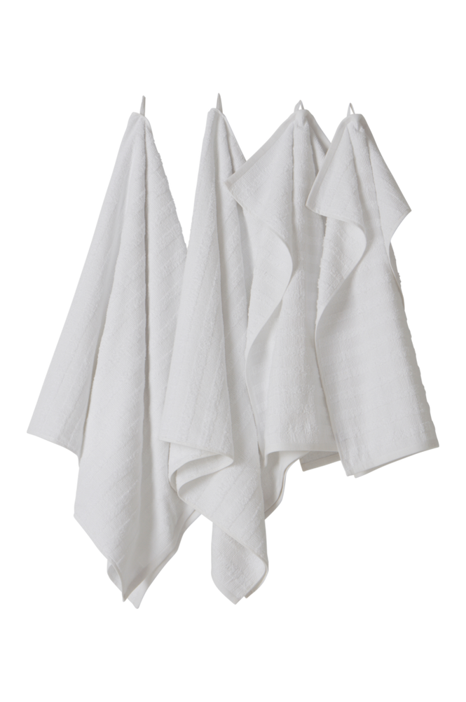 TEDDI frottéset 4-pack Vit