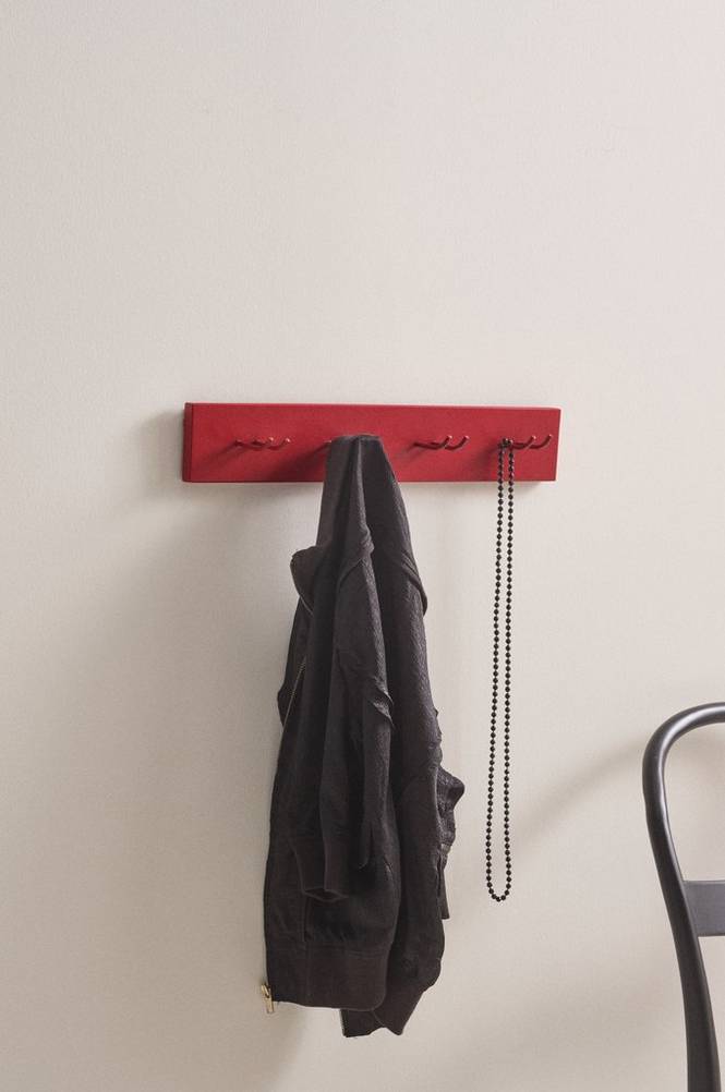 LEOVYA hängare Röd