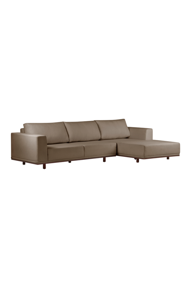 MATARA soffa 3-sits - divan höger Beige