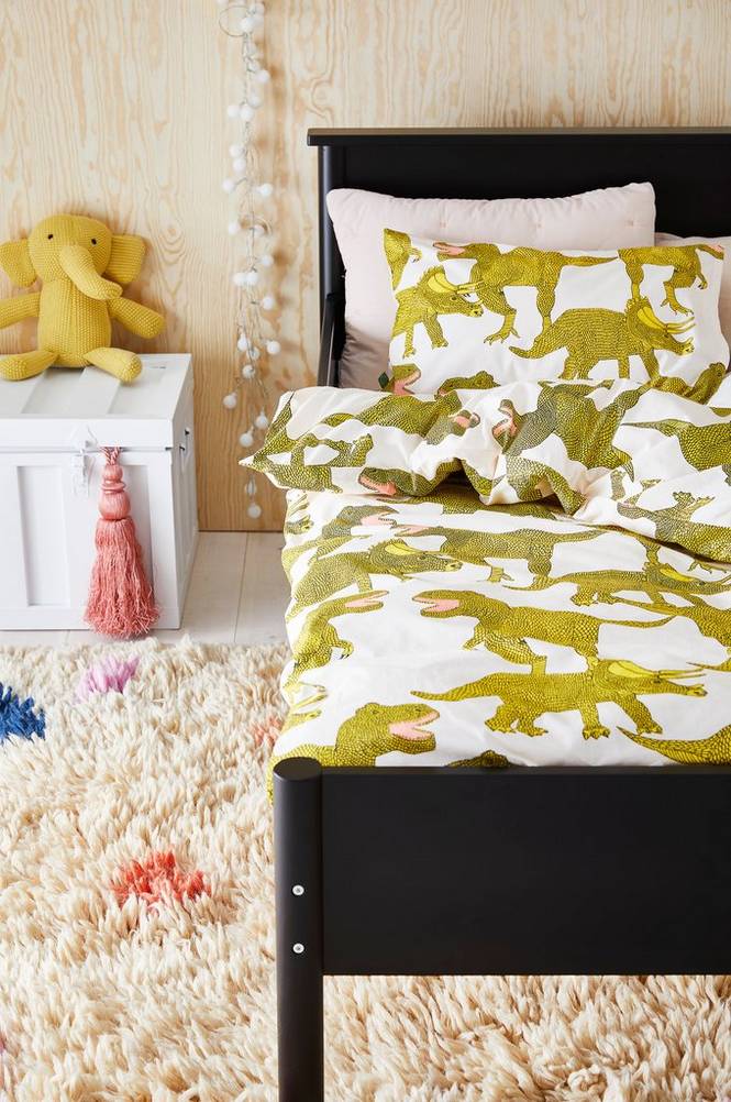 DINO BABY påslakanset vagn/vagga - ekologisk