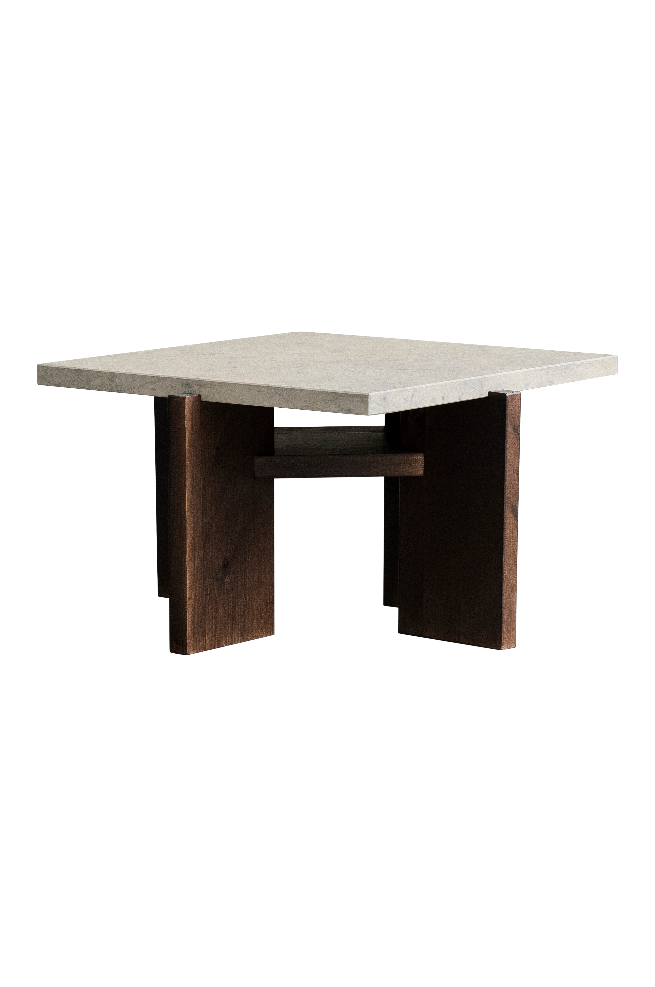 ASPVIK 04 sofabord 60x60 cm - Brun - Udemøbler | Homeroom