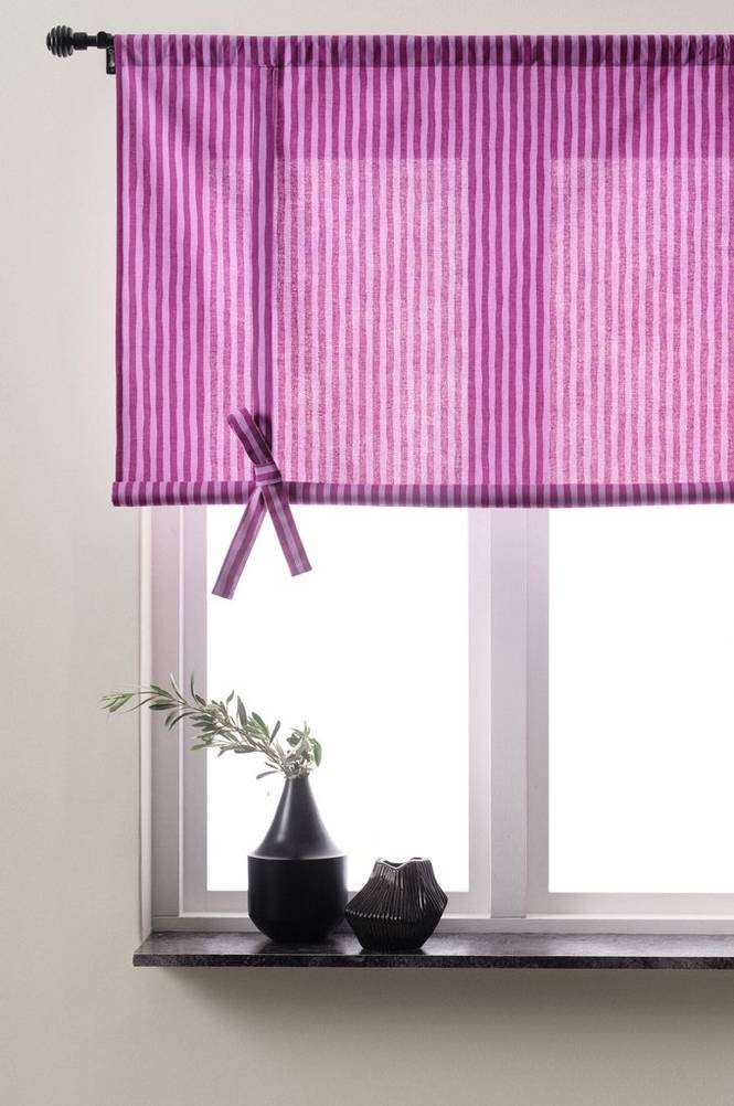 HANNA roll up-gardin Lila/ljuslila