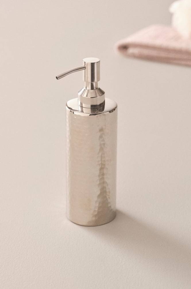 HANNA tvålpump Silver