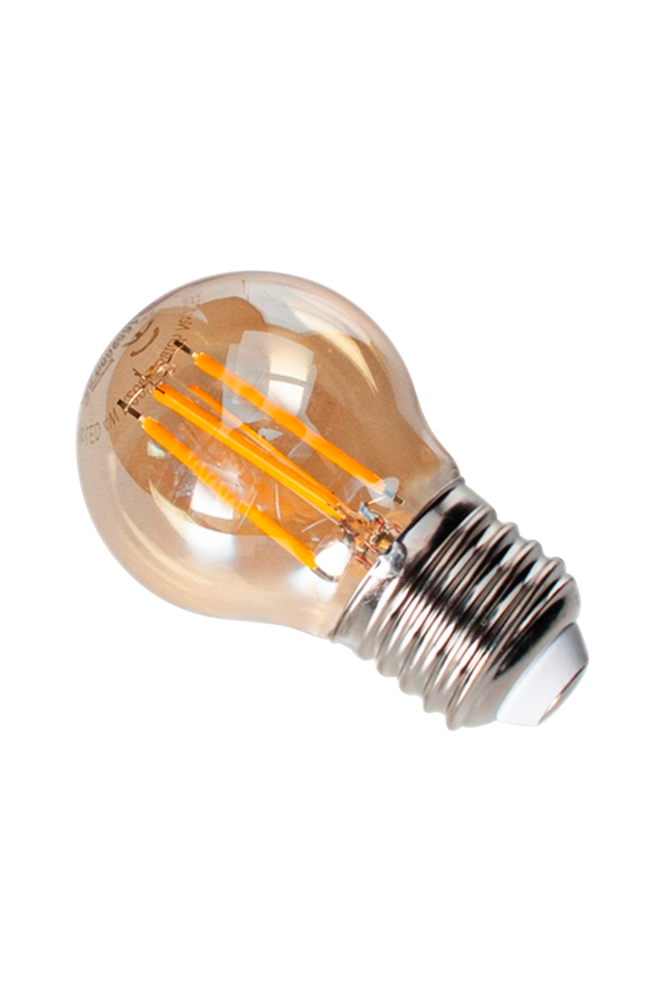 LED filament dekorationslampa dimbar E27 amber