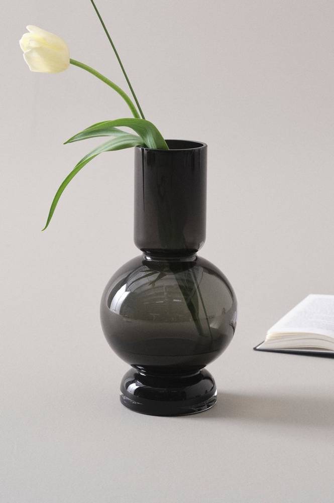 FLISA glassvase - høyde 35 cm